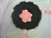 Canotier de Rosas de Fita.